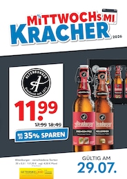 Getränkeland Prospekt "Die Getränkekönner" für Rostock, 1 Seite, 29.07.2026 - 29.07.2026