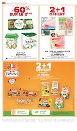 Promos Jambon cuit dans le catalogue "Carrefour market" de Carrefour Market à la page 6 Promos Jambon cuit dans le catalogue "Carrefour market" de Carrefour Market à la page 6