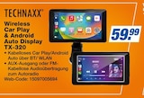 Wireless Car Play & Android Auto Display TX-320 im Angebot bei expert in Wuppertal Wireless Car Play & Android Auto Display TX-320 Angebote von Technaxx bei expert Wuppertal für 59,99 €