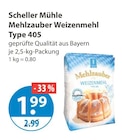 Mehlzauber Weizenmehl Type 405 von Scheller Mühle im aktuellen V-Markt Prospekt für 1,99 €