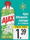 Reinigungsmittel im EDEKA Prospekt Allzweckreiniger von Ajax im aktuellen EDEKA Prospekt für 1,39 €