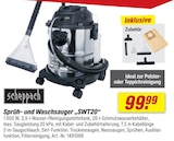 Sprüh- und Waschsauger „SWT20“ von Scheppach im aktuellen toom Baumarkt Prospekt für 99,99 €