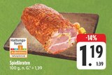 Spießbraten im Angebot bei E center in Nürnberg Spießbraten Angebote bei E center Nürnberg für 1,19 €