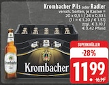 Aktuelle Krombacher Angebote bei E center in Borken Aktuelles Pils Angebot bei E center in Borken ab 11,99 €