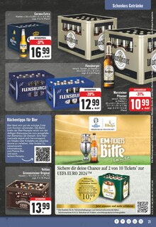 Bier im EDEKA Prospekt "Aktuelle Angebote" mit 28 Seiten (Gütersloh)