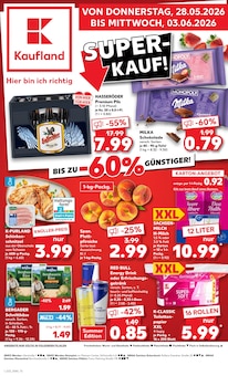 Kaufland Prospekt der Woche "Hier bin ich richtig" Seite 1, 28.05.2026 bis 03.06.2026 für Werdau Aktueller Kaufland Prospekt "Hier bin ich richtig" Seite 1 von 64 Seiten für Werdau