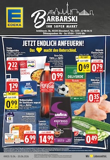 Aktueller EDEKA Prospekt "Aktuelle Angebote" für Düsseldorf Aktueller EDEKA Prospekt für Düsseldorf mit Seiten