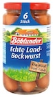 Echte Land-Bockwurst Angebote von Böklunder bei REWE Kleve für 1,79 €