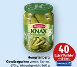 E center Köngen - Gewürzgurken Angebot im Prospekt Gewürzgurken bei E center im Köngen Prospekt für
