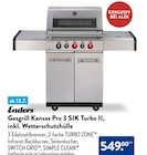 Aktuelle Gasgrill Angebote bei ALDI SÜD in Koblenz Aktuelles Gasgrill Kansas Pro 3 SIK Turbo II Angebot bei ALDI SÜD in Koblenz ab 549,00 €