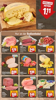 Wurst im REWE Prospekt "Dein Markt" mit 34 Seiten (Rostock)