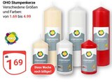 Aktuelles Stumpenkerze Angebot bei GLOBUS in Trier ab 1,69 €