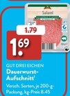 Dauerwurst-Aufschnitt von Gut Drei Eichen im aktuellen ALDI SÜD Prospekt für 1,69 €
