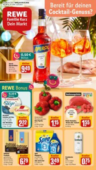 REWE Prospekt Dein Markt mit  Seiten in Leinzell und Umgebung