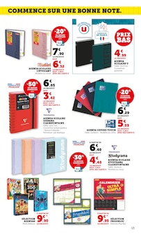 Promo Calendrier dans le catalogue Hyper U du moment à la page 13