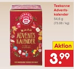 Adventskalender im Angebot bei Netto Marken-Discount in Darmstadt Adventskalender Angebote von Teekanne bei Netto Marken-Discount Darmstadt für 3,99 €