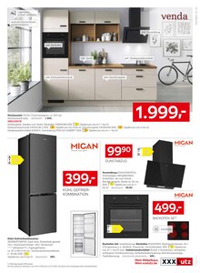 Kühlschrank im XXXLutz Möbelhäuser Prospekt "NR.1 BEIM PREIS" mit 40 Seiten (Duisburg)