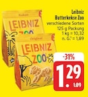 EDEKA Witzleben - Butterkekse Zoo Angebot im Prospekt Butterkekse Zoo bei EDEKA im Witzleben Prospekt für 1,29 €