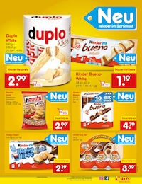 Kinder Bueno Angebot im aktuellen Netto Marken-Discount Prospekt auf Seite 43