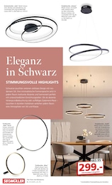 Lampe im Segmüller Prospekt LEUCHTEN SPEZIAL auf S. 4