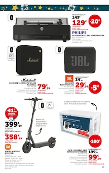 Promotion Télévision dans le prospectus Super U, valable du 12/11/2025 au 30/11/2025 Promo Télévision dans le catalogue Super U du moment à la page 45