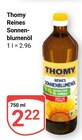 Reines Sonnenblumenöl Angebote von Thomy bei GLOBUS Wiesbaden für 2,22 €