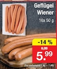 Geflügel Wiener im Angebot bei Zimmermann in Bremen Geflügel Wiener Angebote bei Zimmermann Bremen für 5,99 €