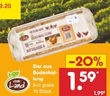 Eier im Netto Marken-Discount Prospekt Eier aus Bodenhaltung im aktuellen Netto Marken-Discount Prospekt für 1,59 €