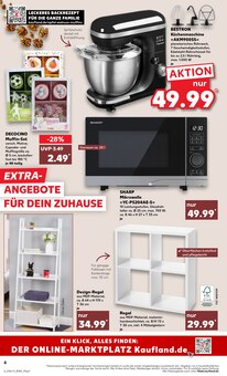 Mikrowelle im Kaufland Prospekt "EXTRA-ANGEBOTE" mit 8 Seiten (Rostock)