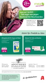 mea - meine apotheke Apotheken Prospekt der aktuellen Woche mit 4 Seiten, gültig von 01.03.2026 bis 31.03.2026, in Karlsruhe und Umgebung Aktueller mea - meine apotheke Apotheken Prospekt in Karlsruhe und Umgebung, "Unsere März-Angebote" mit 4 Seiten, 01.03.2026 - 31.03.2026