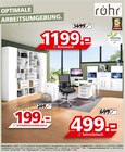 Büroprogramm "Techno" von röhr im aktuellen Segmüller Prospekt für 499,00 €