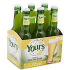 Bière sans alcool aromatisée - YOURS en promo chez Carrefour Mulhouse à 3,85 €