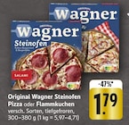 Original Wagner Steinofen Pizza Angebote von Wagner bei EDEKA Waiblingen für 1,79 €