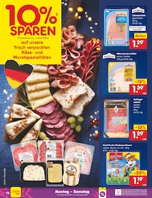 Wurst im Netto Marken-Discount Prospekt "Aktuelle Angebote" mit 58 Seiten (Karlsruhe)