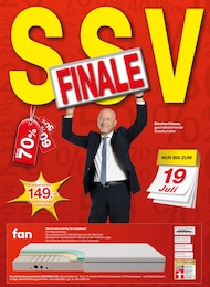 Möbelzentrum Pforzheim Prospekt für Pforzheim mit 16 Seiten Möbelzentrum Pforzheim Prospekt für Pforzheim: "SSV FINALE", 16 Seiten, 30.06.2025 - 19.07.2025