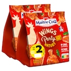 Wings Party - MAÎTRE COQ - Carrefour Wings Party - MAÎTRE COQ à 9,00 € dans le catalogue Carrefour