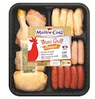 PLATEAU BARBECUE MAXI GRILL NATURE - Maître Coq en promo chez Intermarché Villiers-le-Bel à 5,99 €