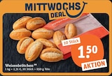 Weizenbrötchen im tegut Prospekt Weizenbrötchen von im aktuellen tegut Prospekt für 1,50 €