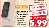 Aktuelles Powerbank »TX-372« Angebot bei Kaufland in Bielefeld ab 5,99 €