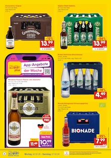 Mineralwasser im aktuellen Netto Marken-Discount Prospekt (Dortmund) Mineralwasser im Netto Marken-Discount Prospekt "DER ORT, AN DEM DU IMMER AUSGEZEICHNETE PREISE FINDEST." mit 6 Seiten (Dortmund)