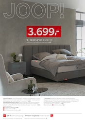 Aktueller XXXLutz Möbelhäuser Prospekt mit Boxspringbett, "JOOP! Aktionswochen", Seite 8