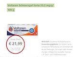 Schmerzgel forte 23,2 mg/g Angebote von Voltaren bei LINDA Partnerapotheke Gera für 21,99 €