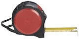 Mètre ruban 8 m (MS43) noir et rouge en promo chez Brico Dépôt Mètre ruban 8 m (MS43) noir et rouge dans le catalogue Brico Dépôt