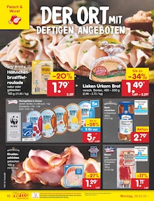 Fleisch im Netto Marken-Discount Prospekt "Aktuelle Angebote" mit 50 Seiten (Siegen (Universitätsstadt))