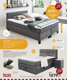 Bett im buss Prospekt "RABATTE, DIE BEGEISTERN" mit 33 Seiten (Bremerhaven)