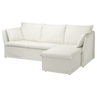 Aktuelles 3er-Sofa mit Récamiere Blekinge weiß Blekinge weiß Angebot bei IKEA in Bielefeld ab 579,00 €