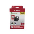 Canon PG-585XL/CL-586XL - Pack de 2 - noir, couleur (cyan, magenta, jaune) - cartouche d'encre originale - Canon en promo chez Bureau Vallée Levallois-Perret à 62,90 €