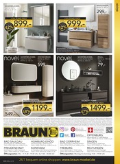 Aktueller BRAUN Möbel-Center Prospekt mit Möbel, "60 JAHRE BRAUN MÖBEL CENTER", Seite 12