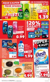 Weichspüler im Kaufland Prospekt "Aktuelle Angebote" mit 58 Seiten (Erfurt)