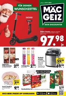Mäc-Geiz Prospekt für Götschetal mit 17 Seiten Mäc-Geiz Prospekt für Götschetal: Dein Discounter!, 17 Seiten, 29.11.2021 - 05.12.2021